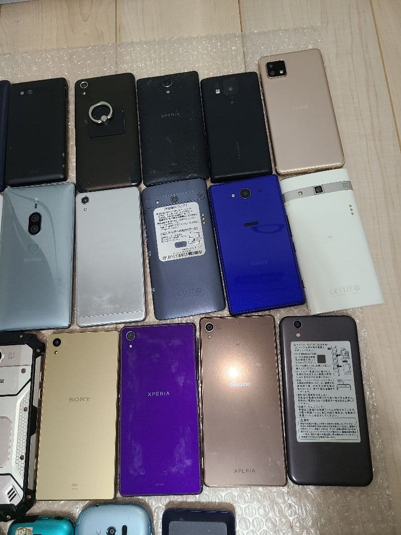 ☆1スタ☆スマートフォン 部品取り Android 完全ジャンク 27台まとめ