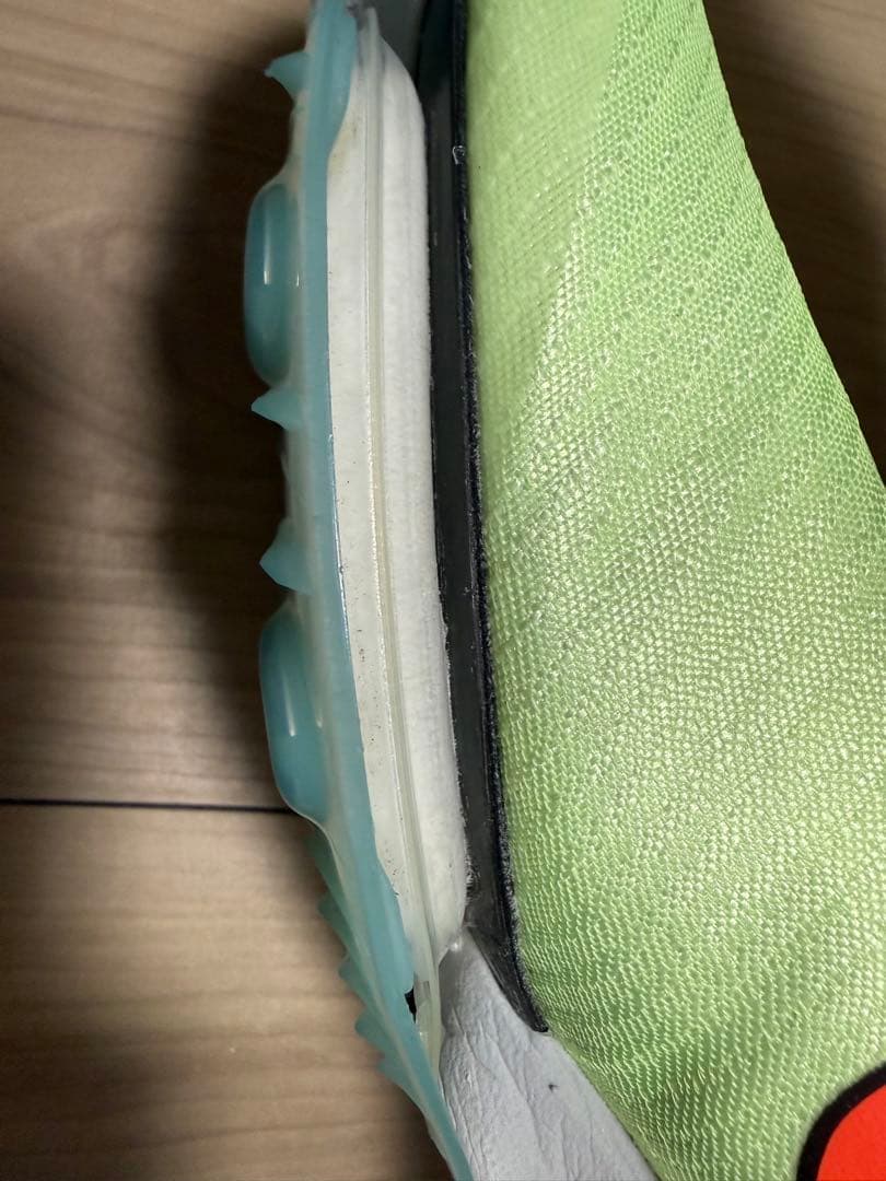 Nike Zoom スパイクシューズ ライムグリーン/オレンジ 28.0cm