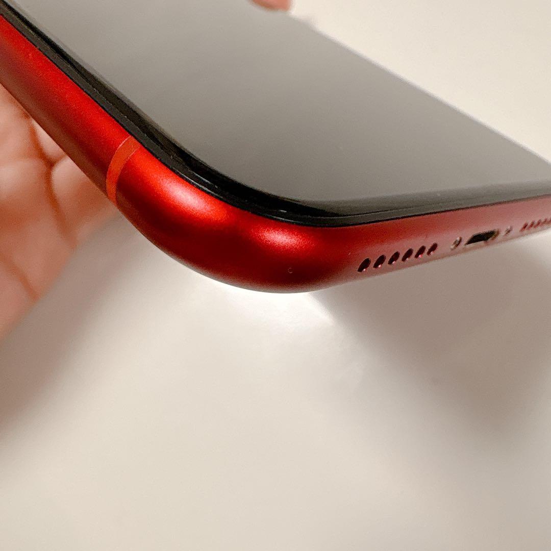 Apple iPhone XR レッド 本体 充電器付き SIMフリー 訳あり - メルカリ