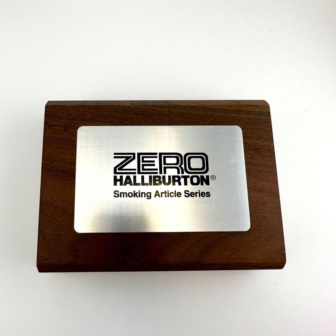 ゼロハリバートン シガレットケース タバコケース 小物入れ 木製 希少