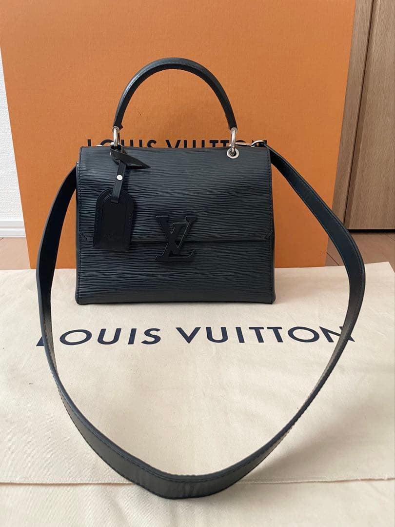 RFID 正規品 ルイヴィトン グルネルPM ブラック エピ - メルカリ