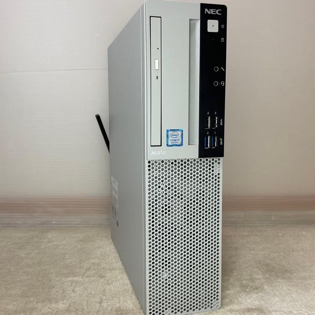 Windowsデスクトップ NEC Mate i3 NVMe SSD Wi-Fi Windows11Pro Win11 中古デスクトップ NEC Mate MKR35/B-1 Windows11 Pro Pentium