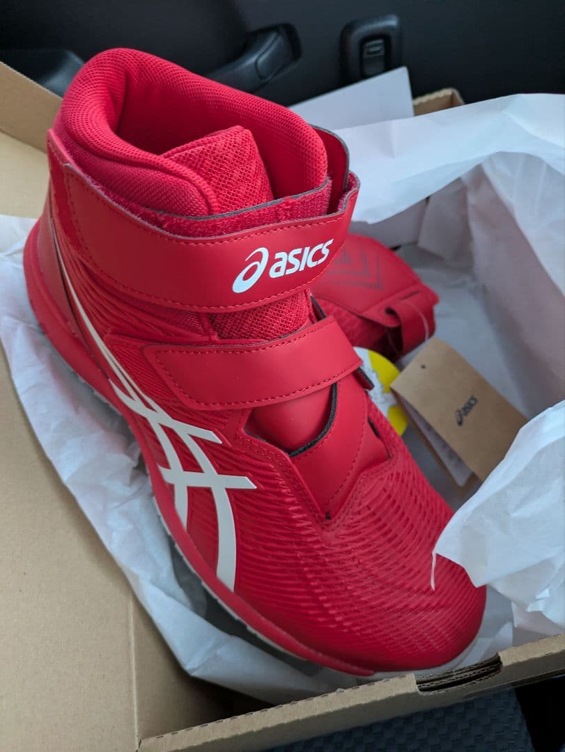 asics WINJOB クラシックレッド/ホワイト 26.0cm