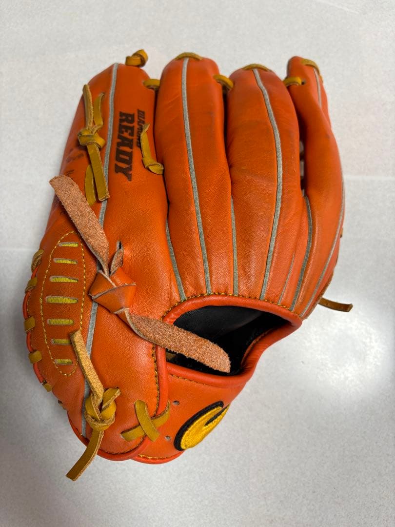 NIKE DIAMOND READY GATE 野球 グローブ 軟式 オレンジ
