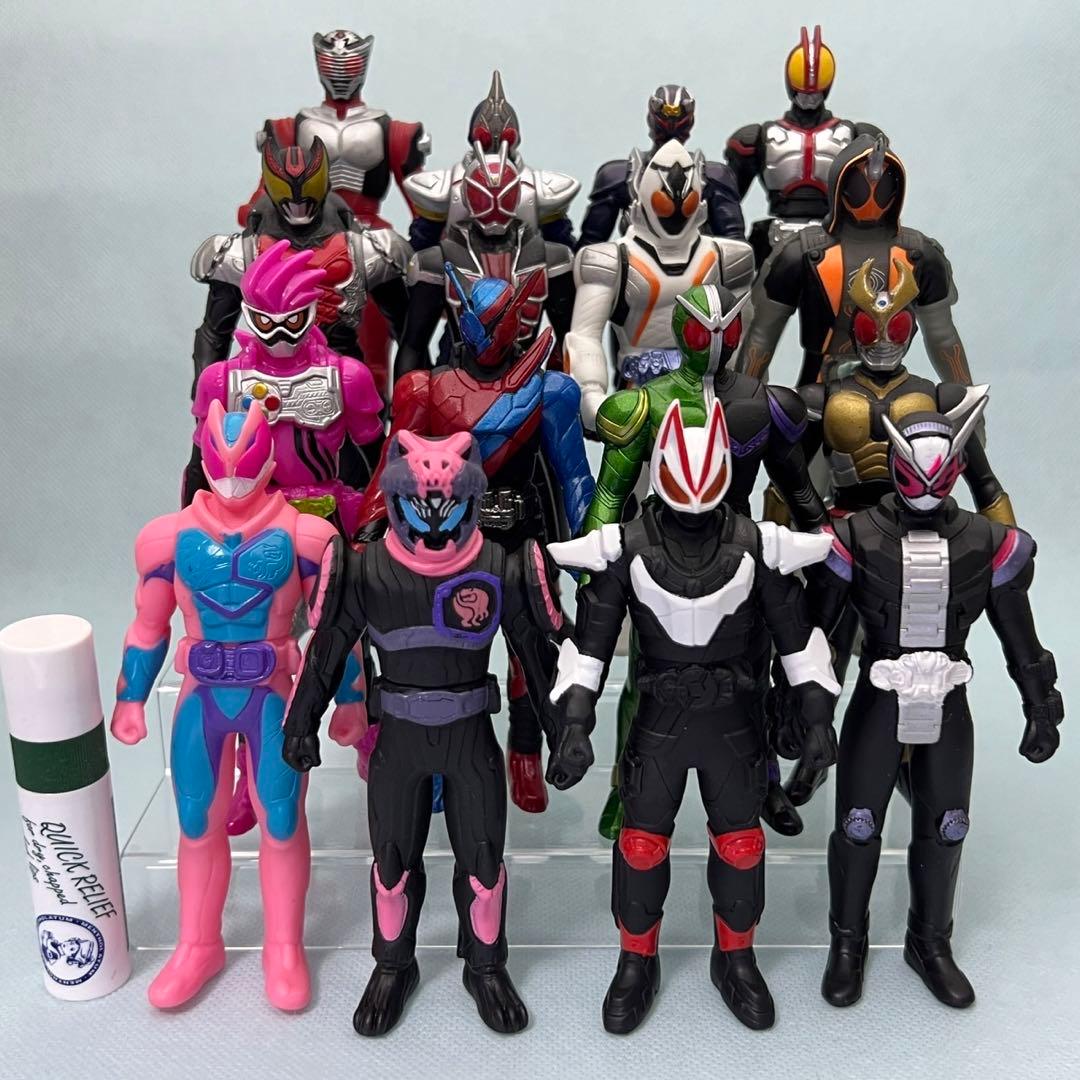 仮面ライダー ソフビヒーロー 16体セット○バラ売り不可○ - メルカリ