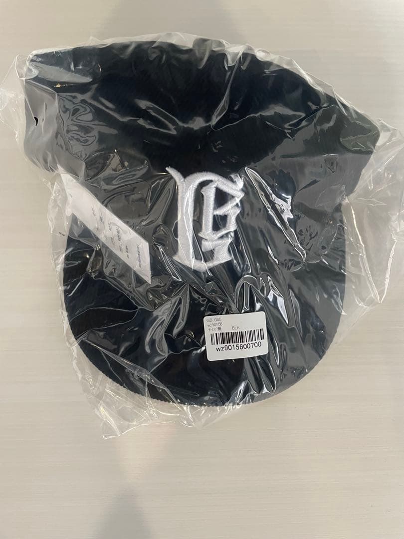 GOOSE BUZZY GB SIG CORDUROY CAP 黒 森下直哉