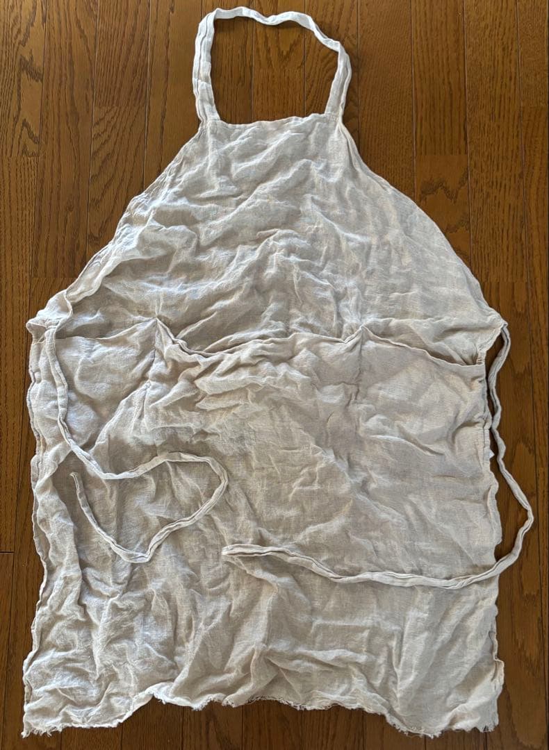 専用　ダニエラグレジス　リネンのエプロン francjour フランジュール ｜ リネンドレスエプロン / 3カラー