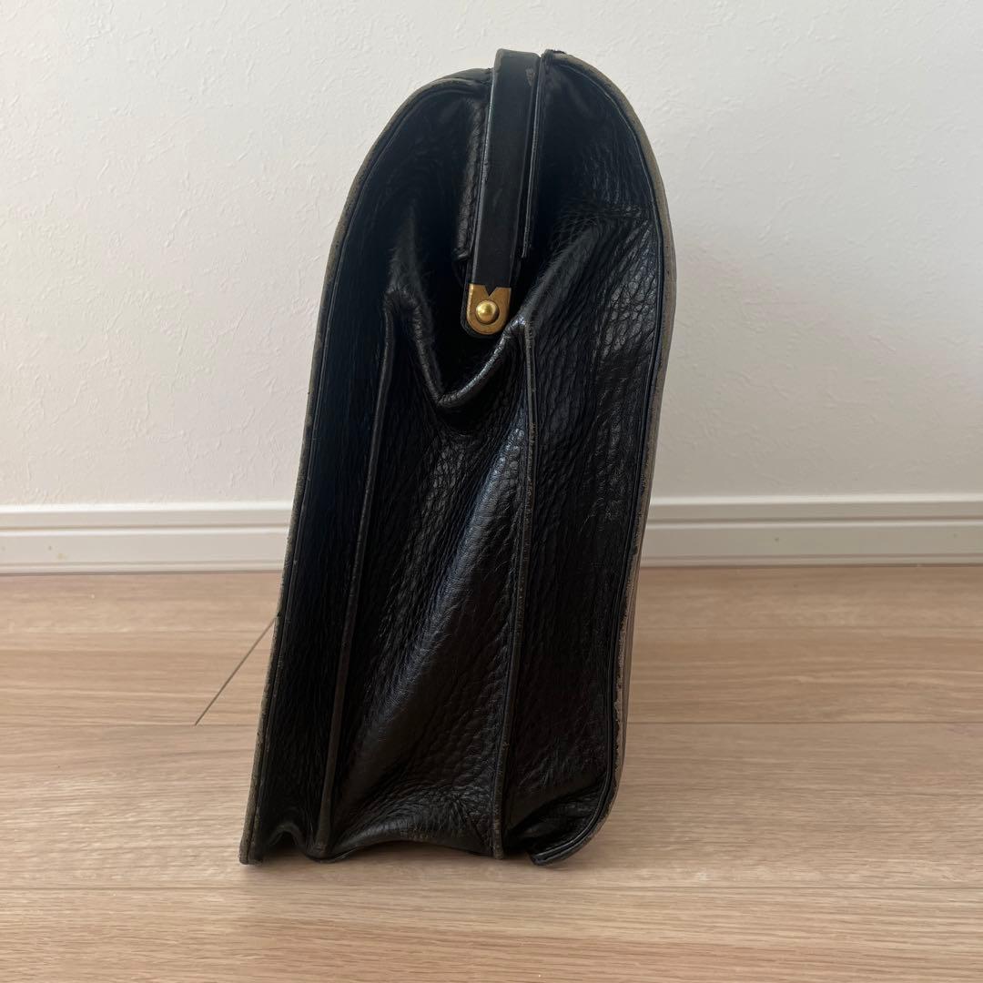 希少品！】BURBERRY ダレスバッグ ブラック レザー ビジネスバッグ