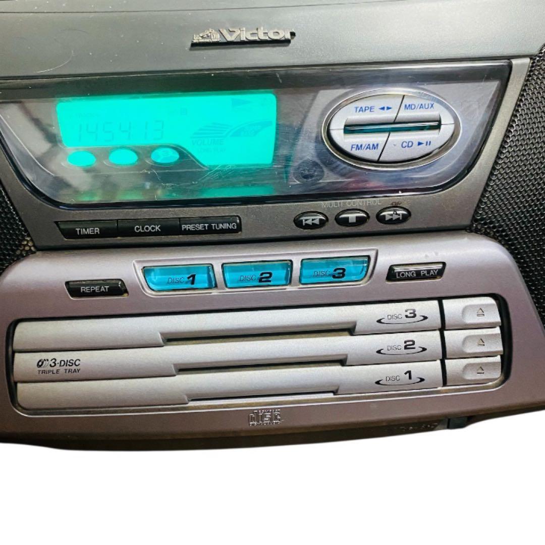 Victor RC-XC3 CDラジカセ 一部作動品 - メルカリ