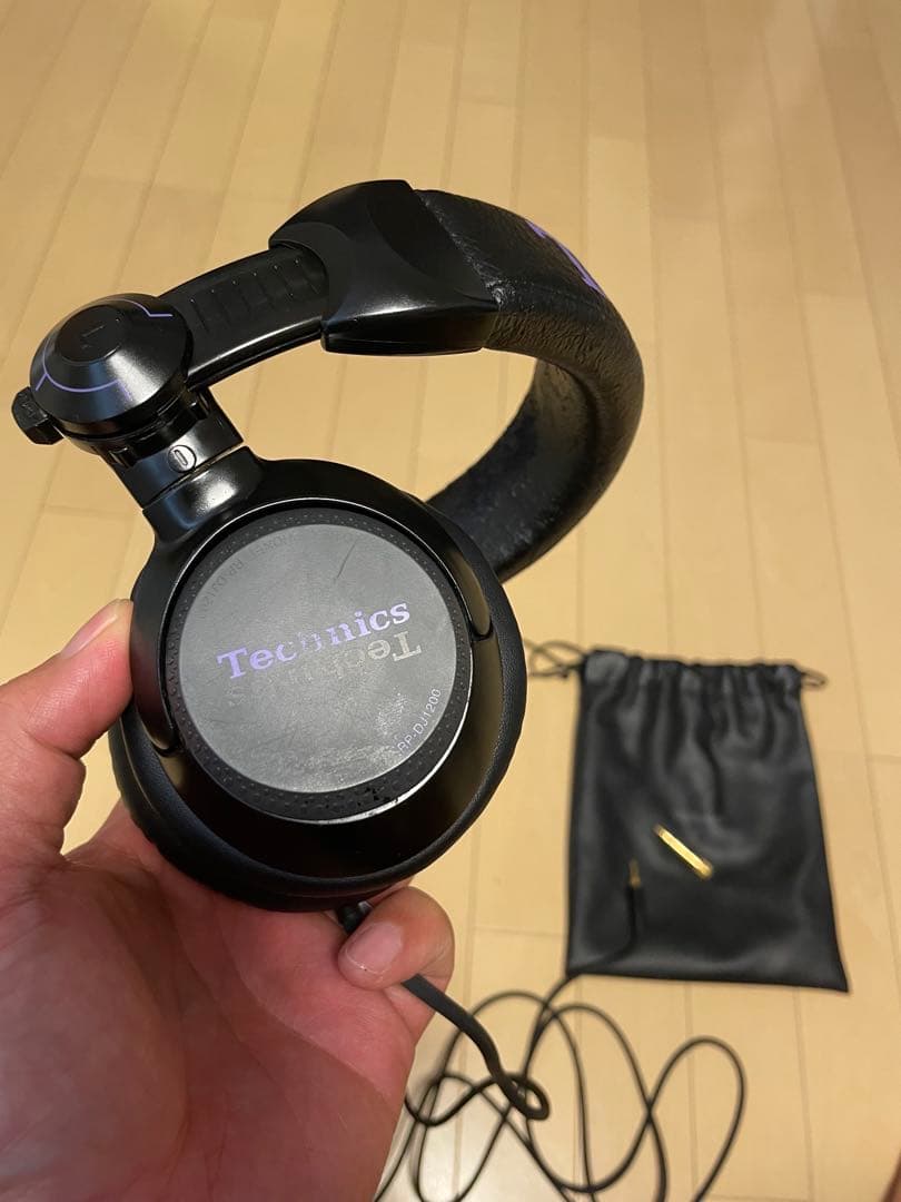 レア Technics RP DJ1200 ヘッドホン テクニクス 生産終了 ビンデージ 廃盤