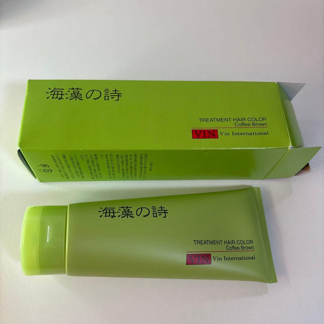 海藻の詩 トリートメントヘアカラー コーヒーブラウン 200g - メルカリ