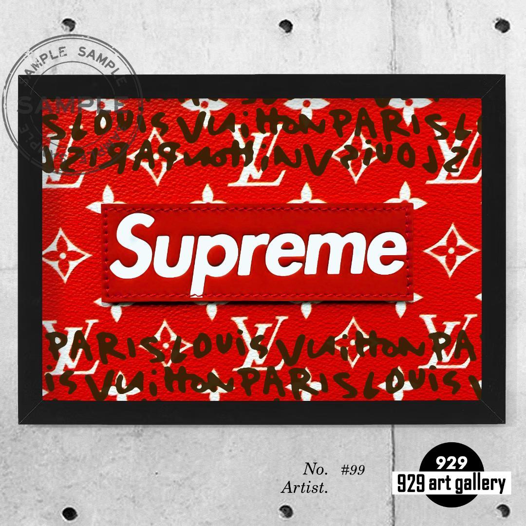 LOUIS VUITTON type☆オマージュアートインテリアポスター＃99