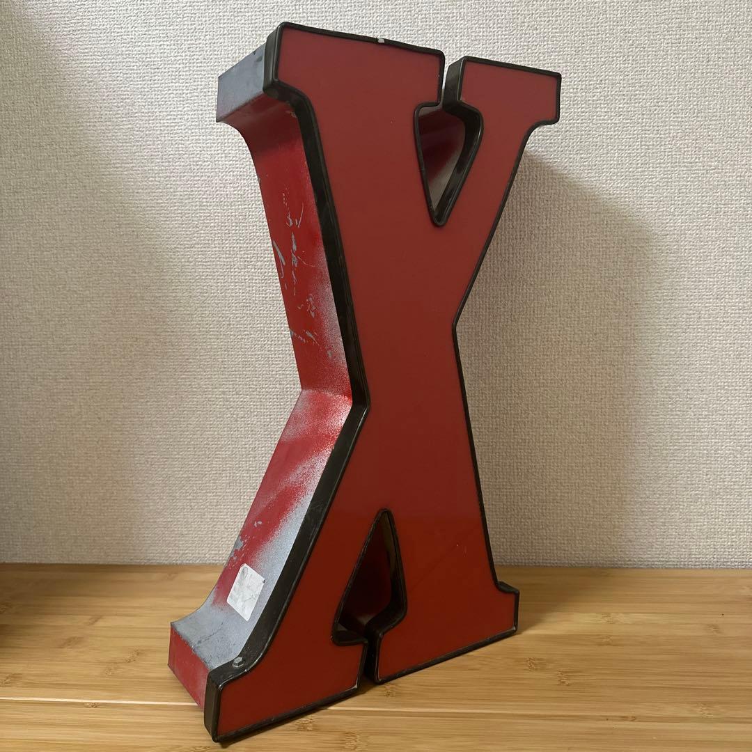 送料込！「ヴィンテージ、アルファベット、看板」 ヴィンテージ 看板 ホーロー製 E サイン -通販-ローズボールアンティークス