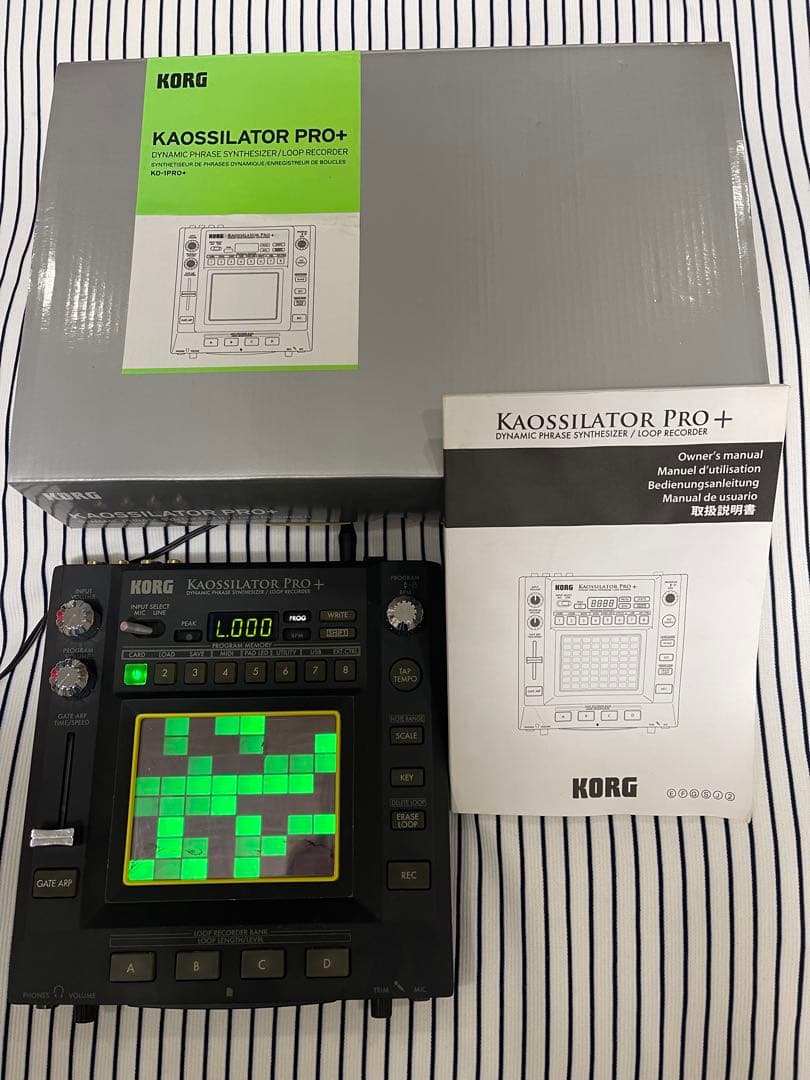 KORG KAOSSILATOR PRO+ カオシレーター プロ プラス コルグ Amazon | KORG シンセサイザー ループレコーダー KAOSSILATOR PRO+ カ