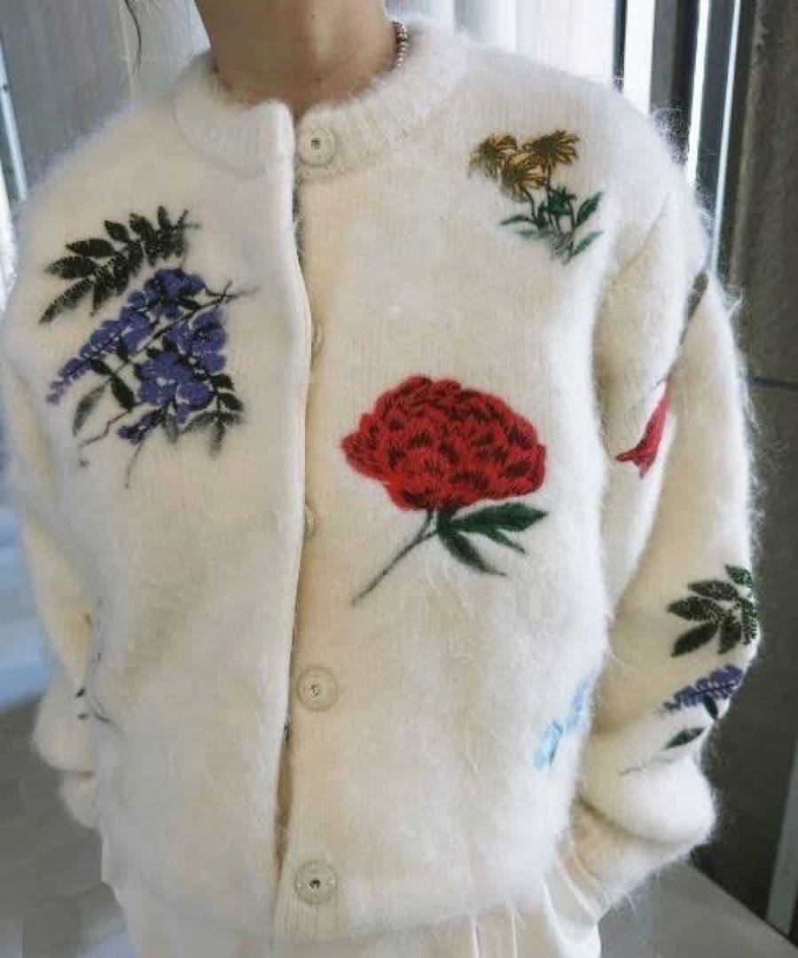 正規品！ameri vintage AMANDA MOHAIR KNIT TOP - メルカリ