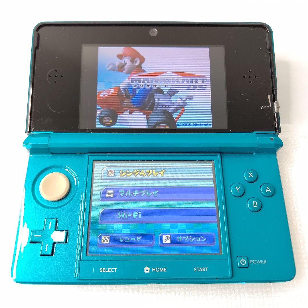 Nintendo ニンテンドー3DS アクアブルー 美品 任天堂 ゲーム機 - メルカリ