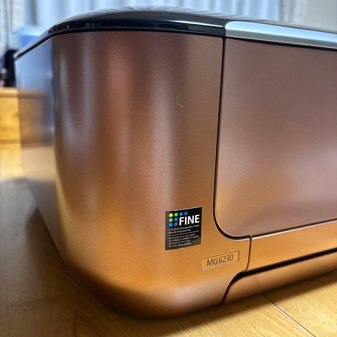 動作確認済】Canon PIXUS プリンター MG6230 ブロンズ - メルカリ