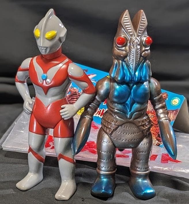 ウルトラマンｂタイプ＆バルタン星人二代目（Ｍ１号）２体セット 念願のB】ウルトラマンBタイプVSバルタン星人二代目‼️ウルトラ