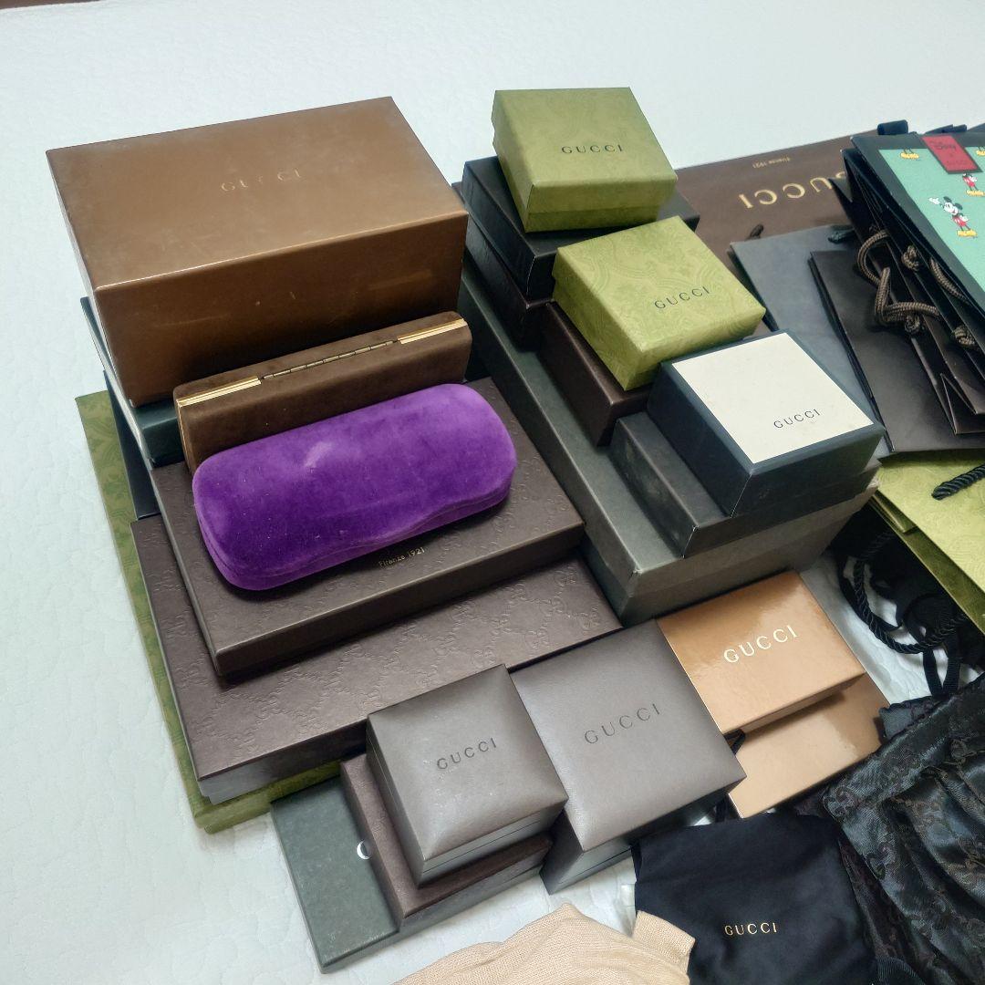 GUCCI グッチ 保存袋 ガーメント 空箱 ショッパー まとめ - メルカリ