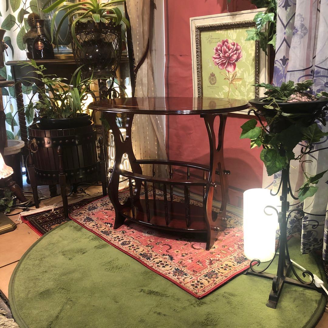 Sale 70's ヴィンテージ スピンドルポスト ラック サイドテーブル