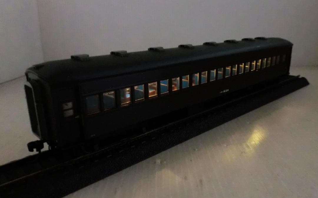 HOゲージ 天賞堂 32系客車 スハ32形・スハフ32形 オプション室内灯付