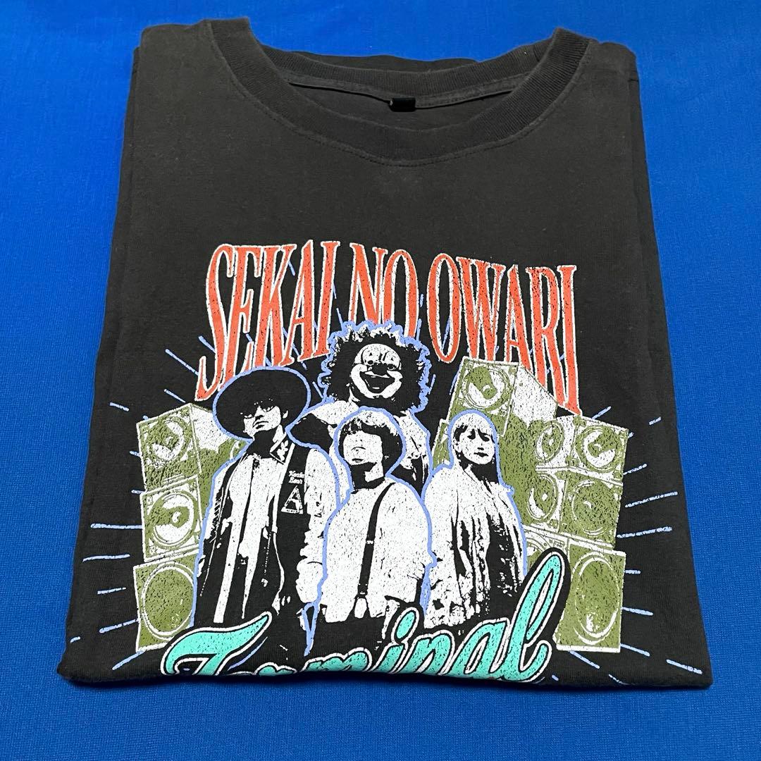SEKAINOOWARI terminal tour Tシャツ XL セカオワ ロングTシャツ | ZEPP TOUR 2023 ｢Terminal｣ | SEKAI NO OWARI