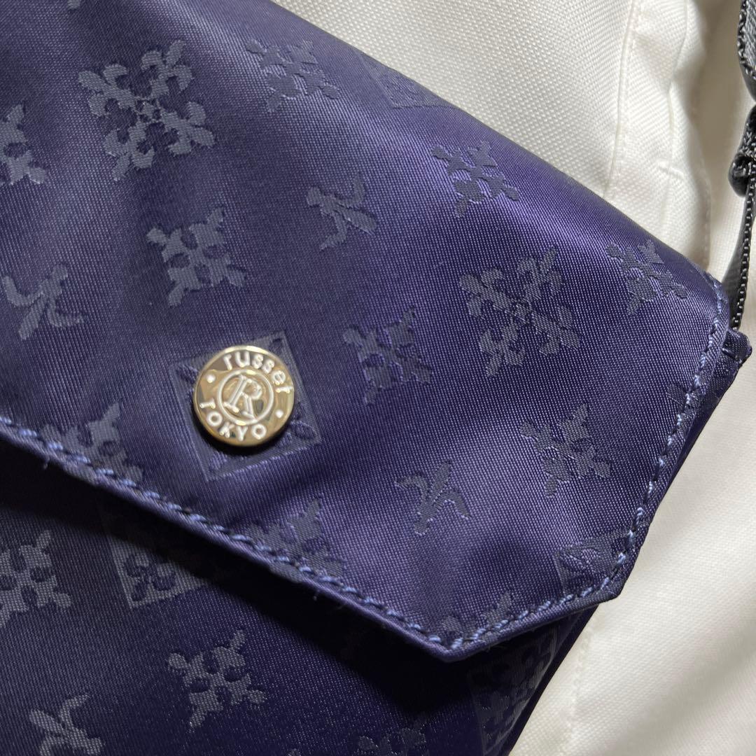 russet ラシット スマホショルダーバッグ☆未使用☆ ネイビー