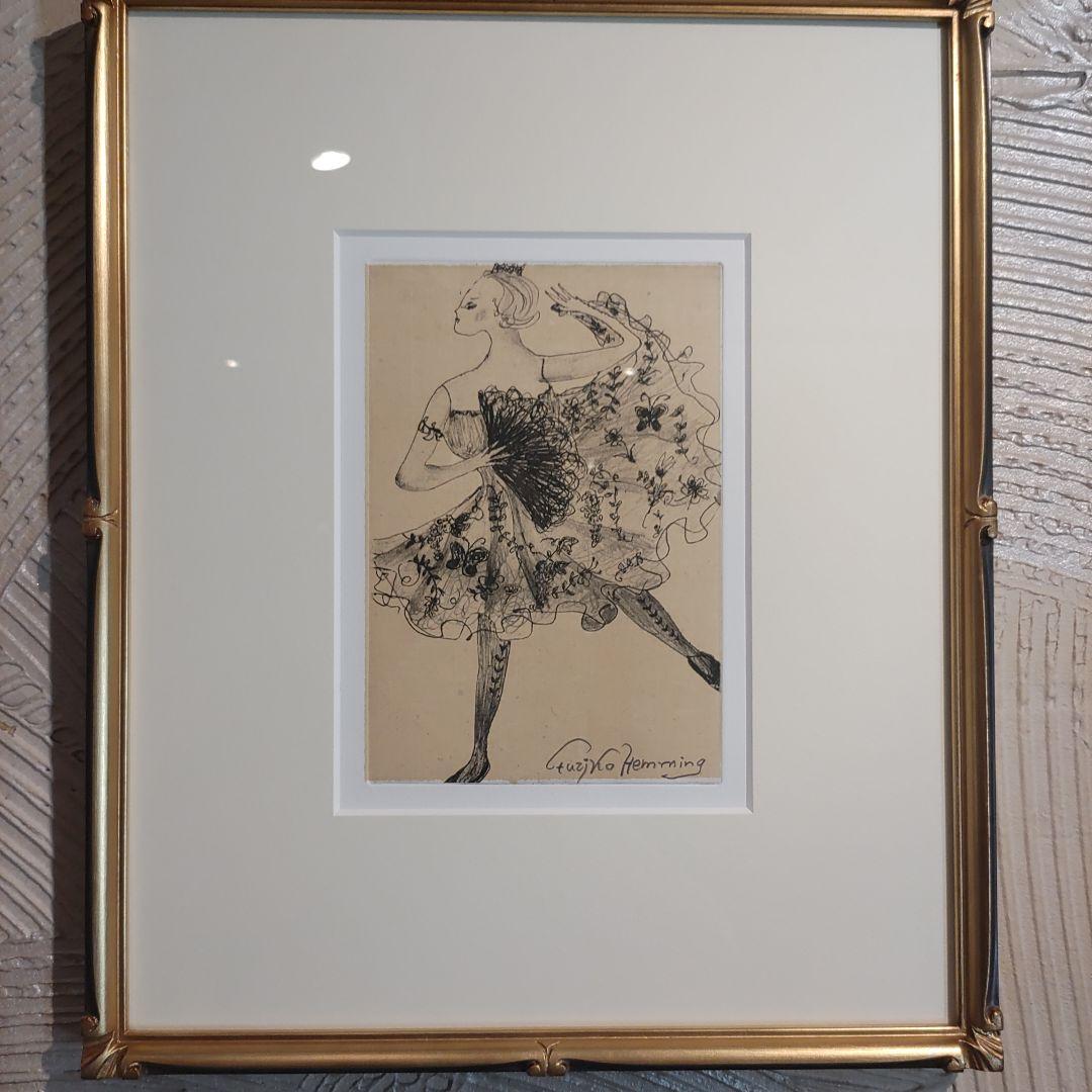 フジコ・ヘミング　希少品絵画　アートリトグラフ フジコ・ヘミング フジ子ヘミング リトグラフ 版画 花束 - メルカリ