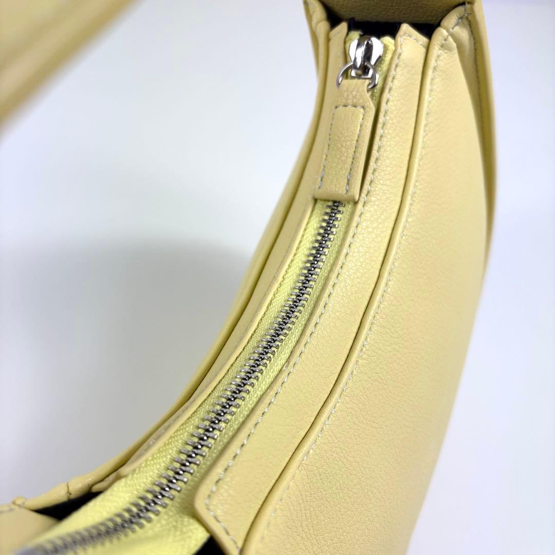 Nissy Naptime ナップタイム ハーフムーンイエロー ハンドバッグ