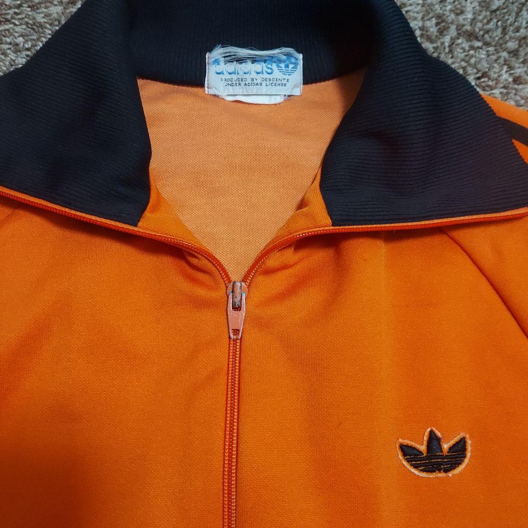adidas アディダス ジャージ オレンジ 70s 小松菜奈 - メルカリ