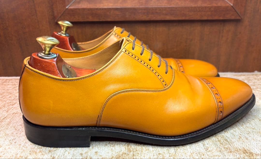 【匠】SCOTCH GRAIN ストレートチップ　26.5EEE 茶