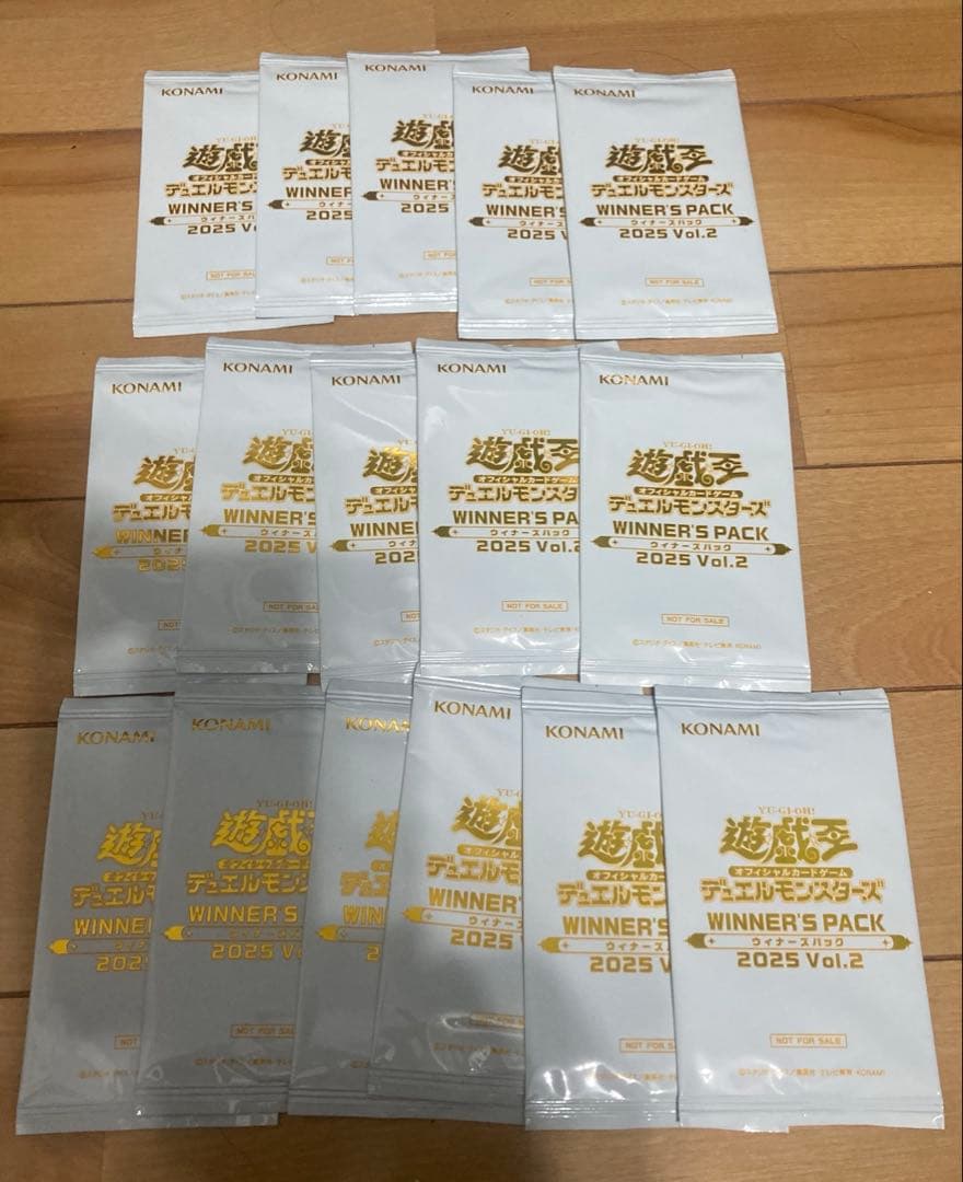 2025 VOL2 ウィナーズパック　16パック　未開封 YU-GI-OH.jp