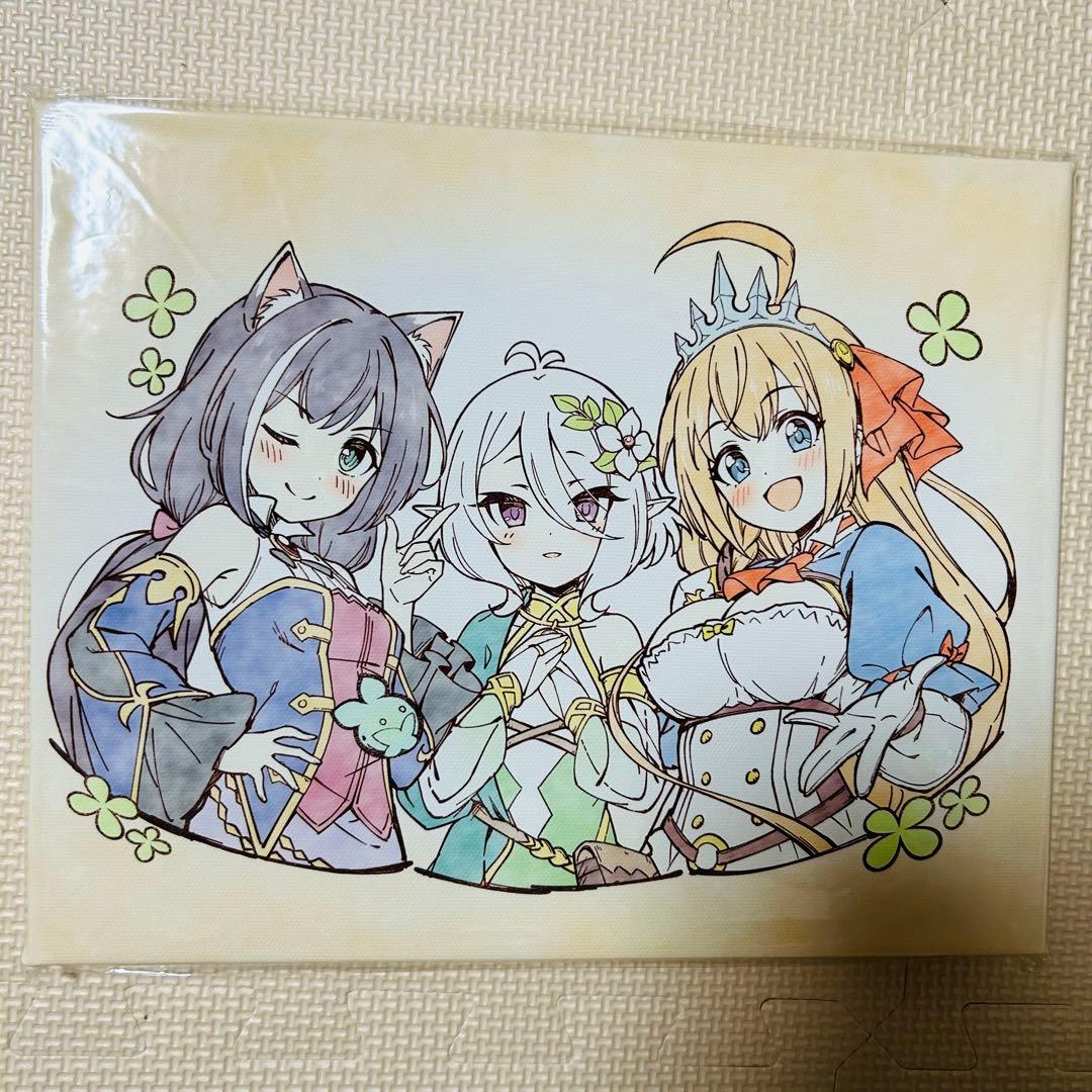 キャラファインボード (ペコリーヌ、キャル、コッコロ） プリコネR』水着キャラ（ペコリーヌ、コッコロ、キャル）の星6才能開花