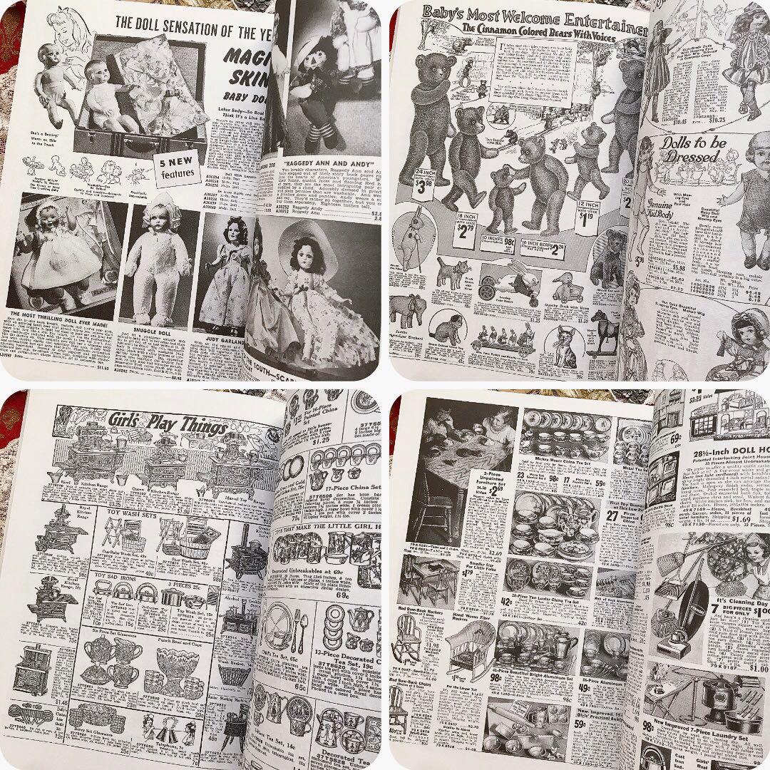 アンティークおもちゃ復刻カタログ ビスクドール テディベア