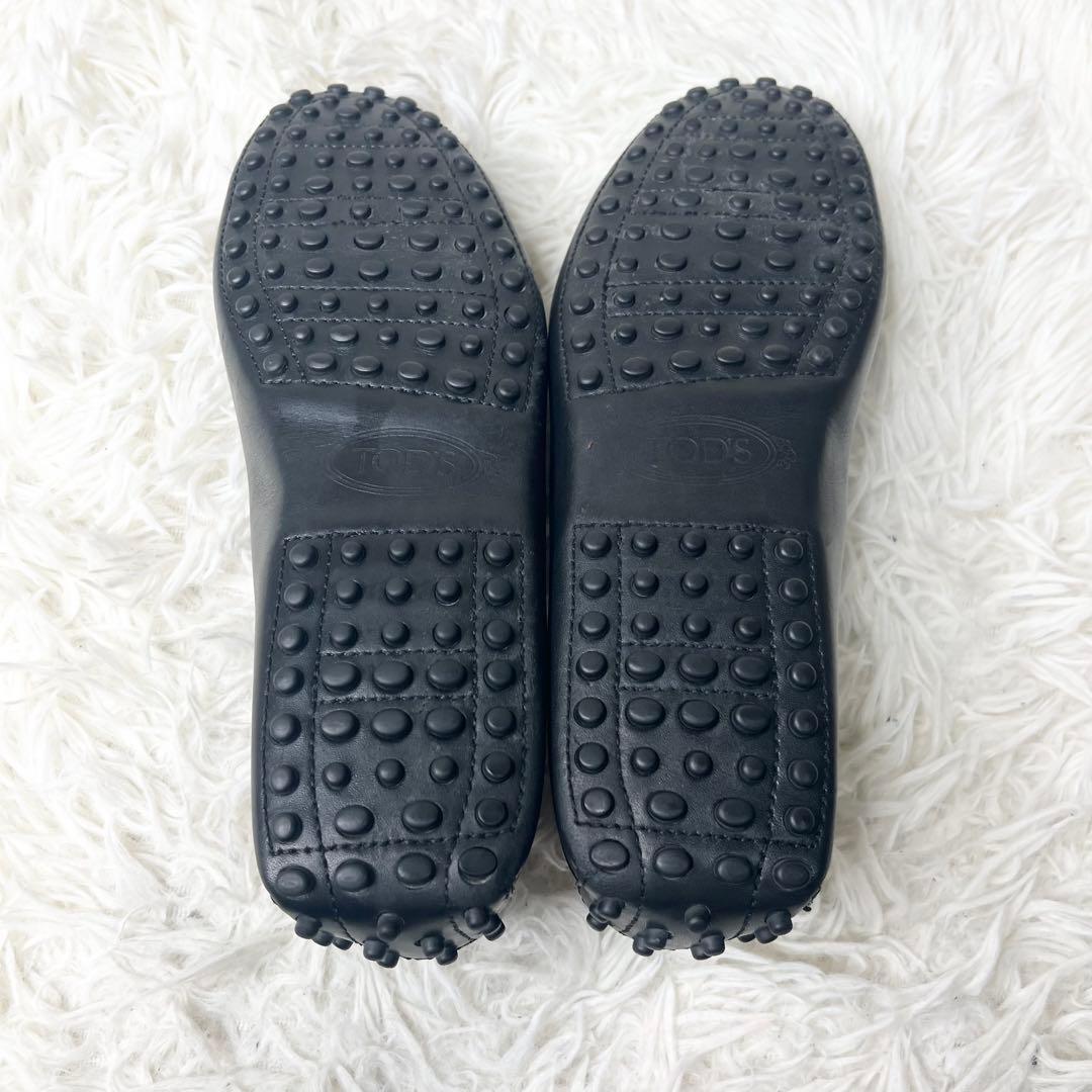 【美品】 TOD'S トッズ ドライビングシューズ Tタイムレス 25.5cm