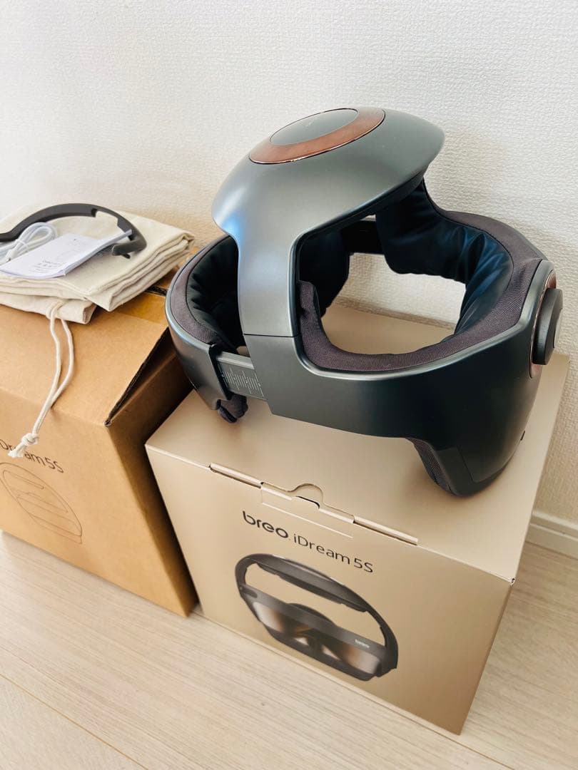 Breo iDream 5S head spa 柔らかいブラシタイプ 月額4,980円レンタルプラン：breo トータルヘッドケア iDream 5S