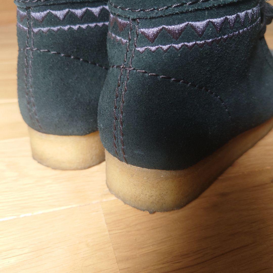 Clarks】クラークス ワラビー スエード ファー US5.5/24.5cm