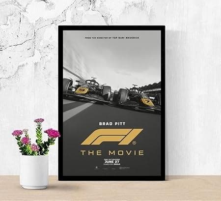 映画ポスター エフワン F1 ブラッドピッド US版 mp2 - メルカリ