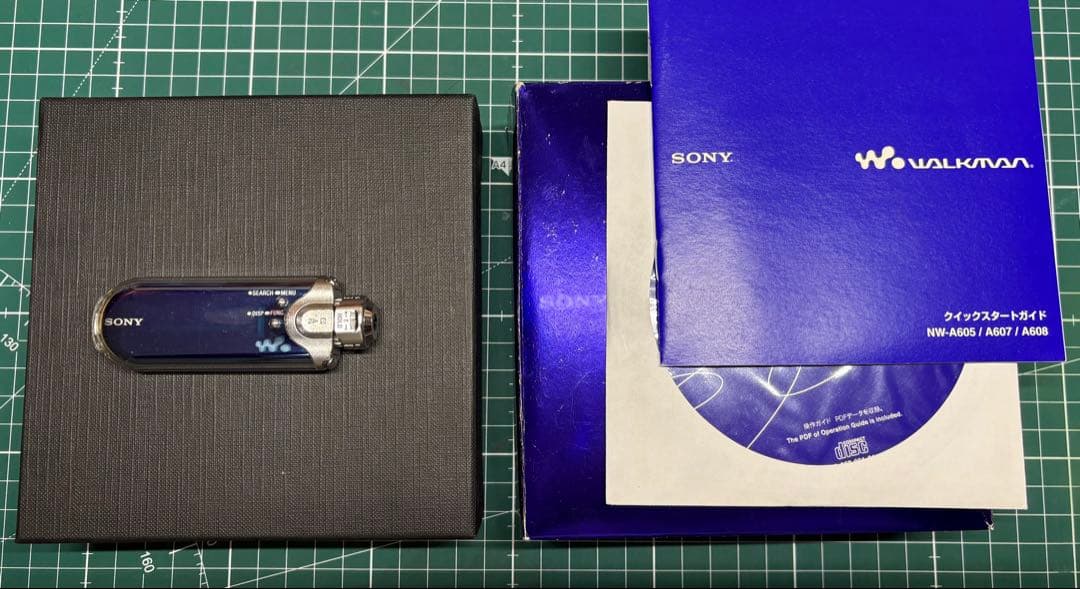 SONY NW-A607 1GB ブルー 完品 Sony Walkman NW-A607 1GB Digital Music Player blue Tested From