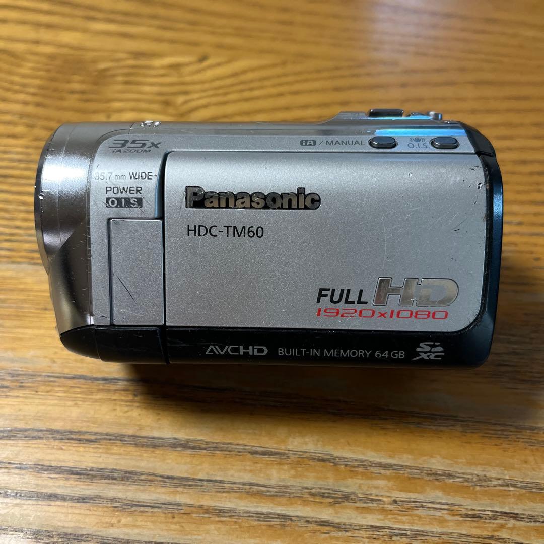ジャンク品 Panasonic HDC-TM60 ビデオカメラ 本体 - メルカリ