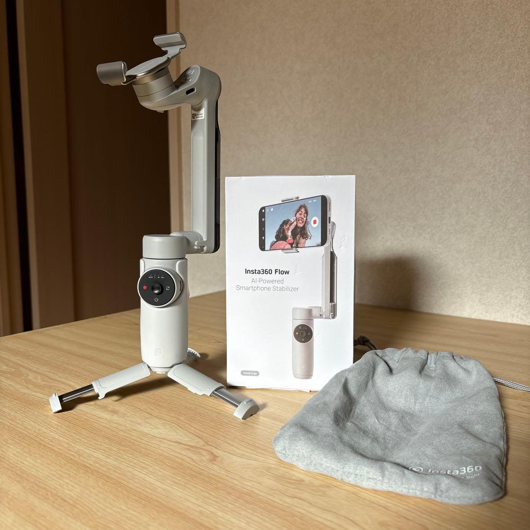 スマホアクセサリー Insta360 Flow AI Smartphone Gimbal Best Phone Gimbals | Insta360 Flow 2 Series with AI Tracking