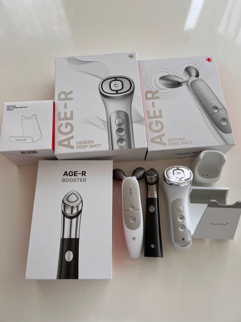 メディキューブ　スキンブースターショット　美顔器　3点SET AGE-Rスキンブースターショット – MEDICUBEオンラインショップ