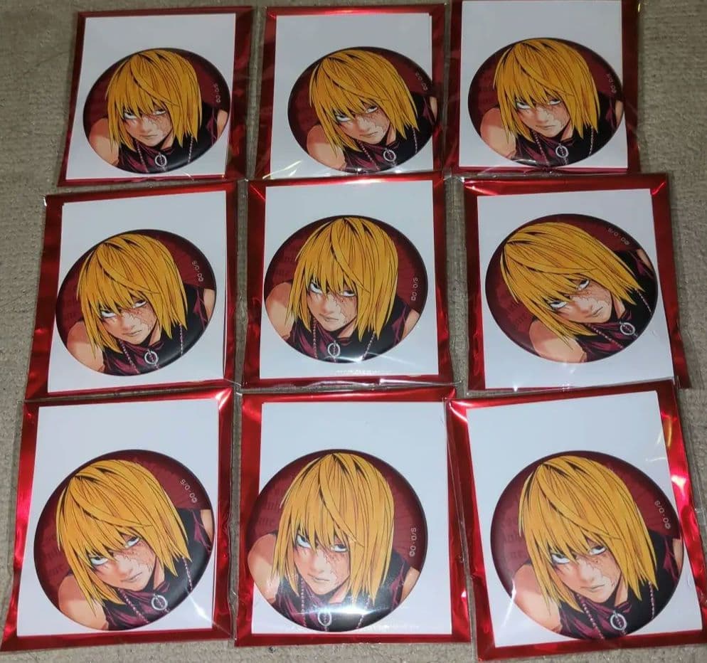 デスノート ポップアップショップ マット缶バッジコレクション メロ