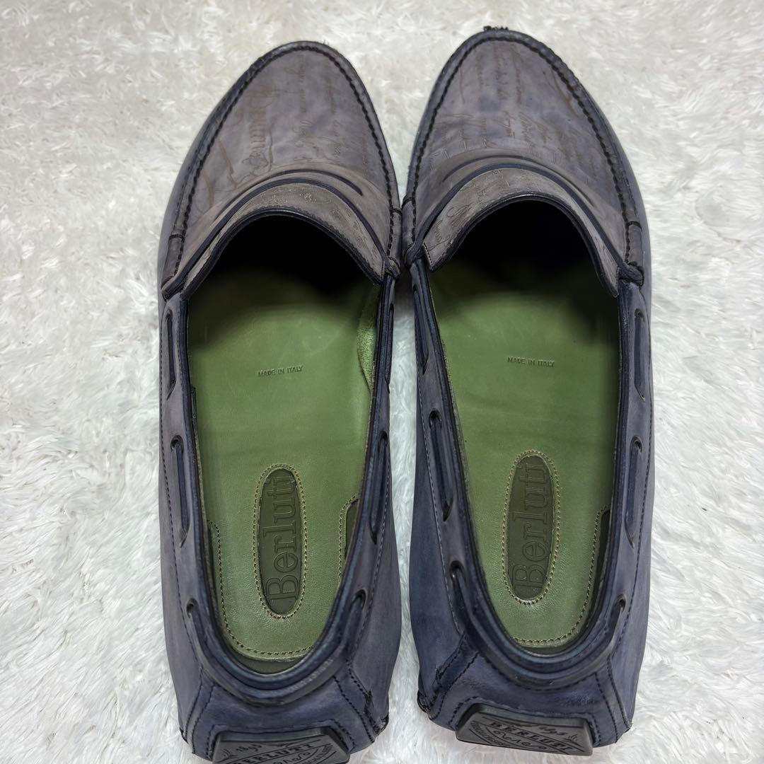 極美品/純正ツリー付 ベルルッティ カリグラフィー ドライビング