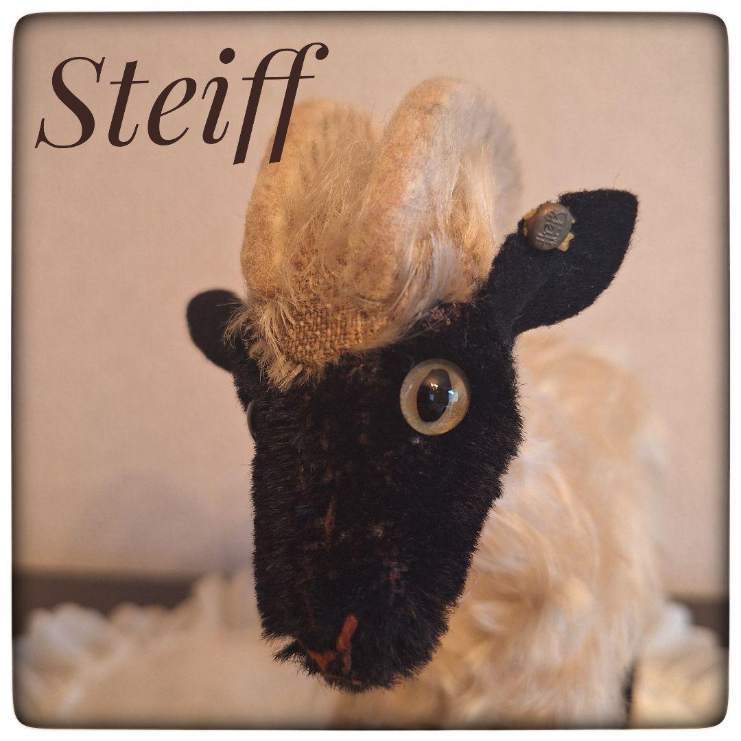 【Heideschaf Snuchi 黒山羊 スヌッチ】ヴィンテージ シュタイフ Heideschaf Snuchi 黒山羊 スヌッチ】ヴィンテージ シュタイフ - メルカリ