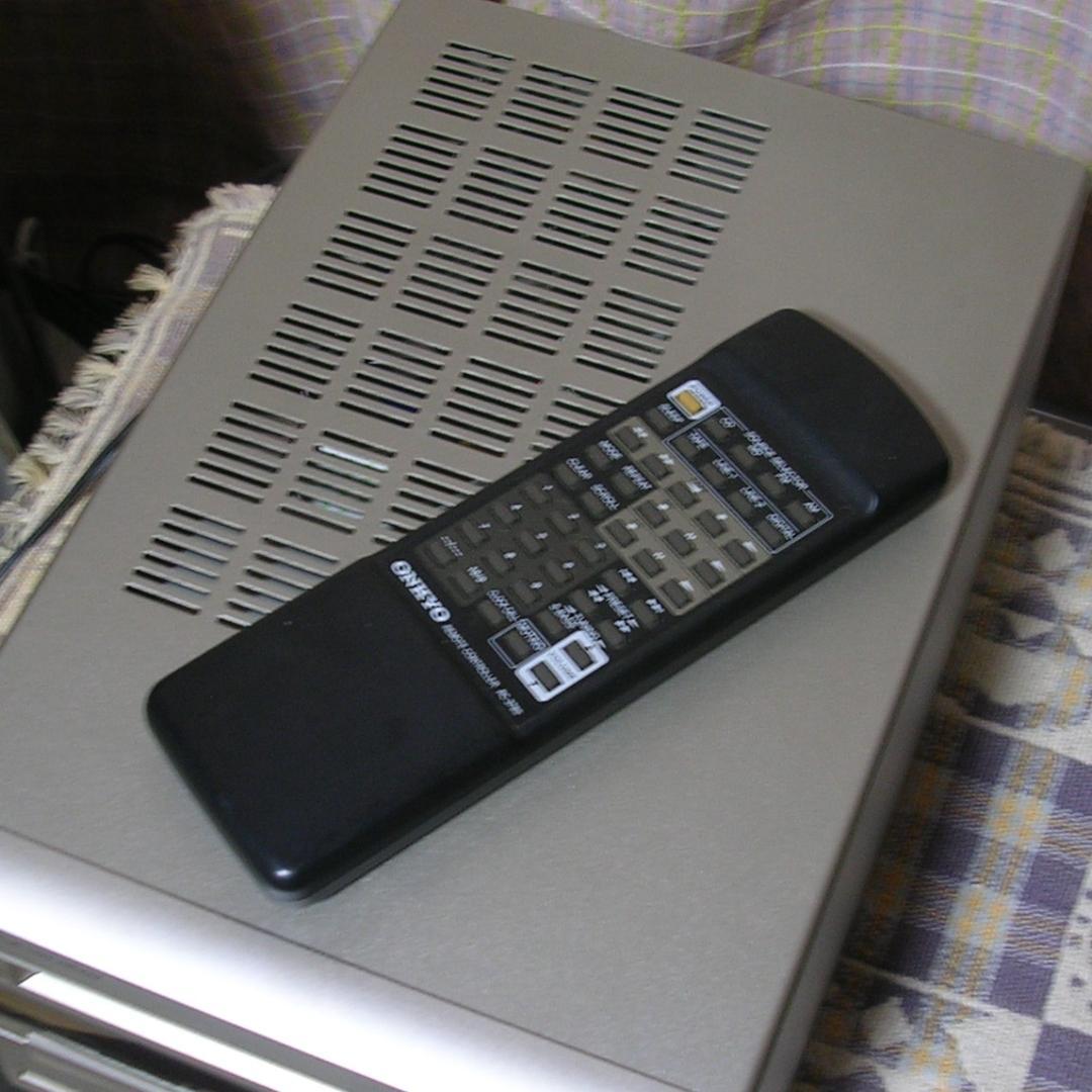 整備品＞ONKYO FR-V7 リモコン付属