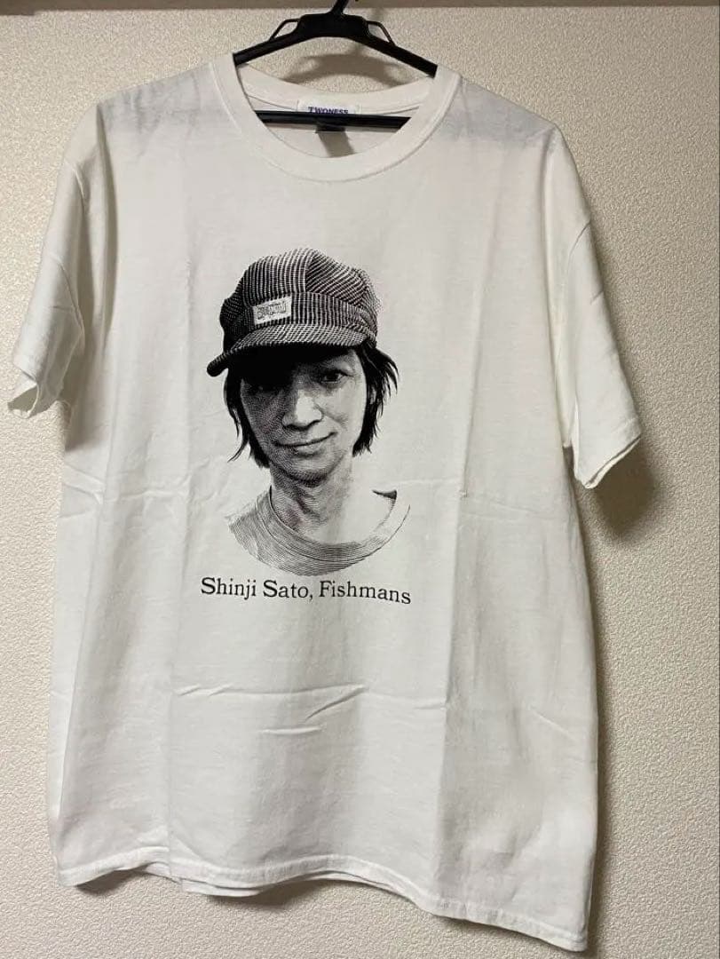 TWONESS フィッシュマンズ FISHMANS 佐藤伸治 Tシャツ サイズL