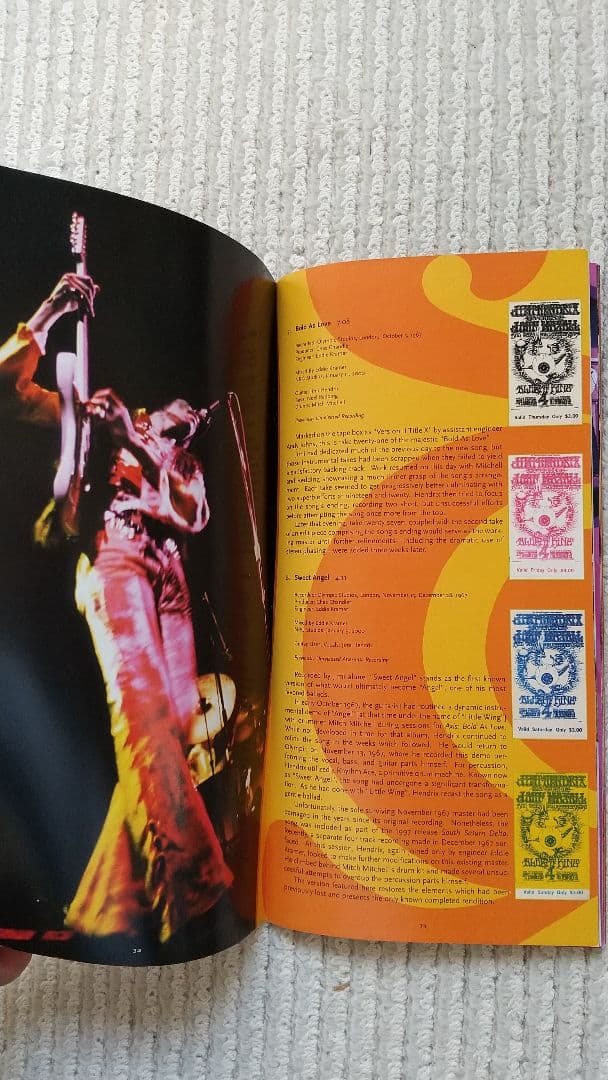 ジミ・ヘンドリックス『アンリリースト＆レア・マテリアルズ』CD4枚組