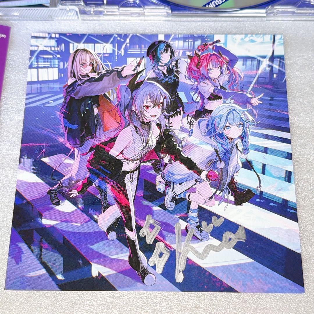 FLOWGLOW 数量限定盤 直筆 サイン入り ジャケット 綺々羅々ヴィヴィ