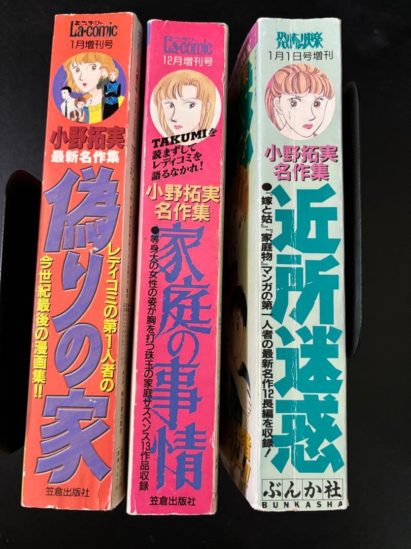 近所迷惑　家庭の事情　偽りの家　小野拓実　レディースコミック　レディコミ